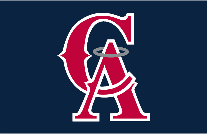 California Angels 1993-1996 Cap Logo iron on transfers for clothing